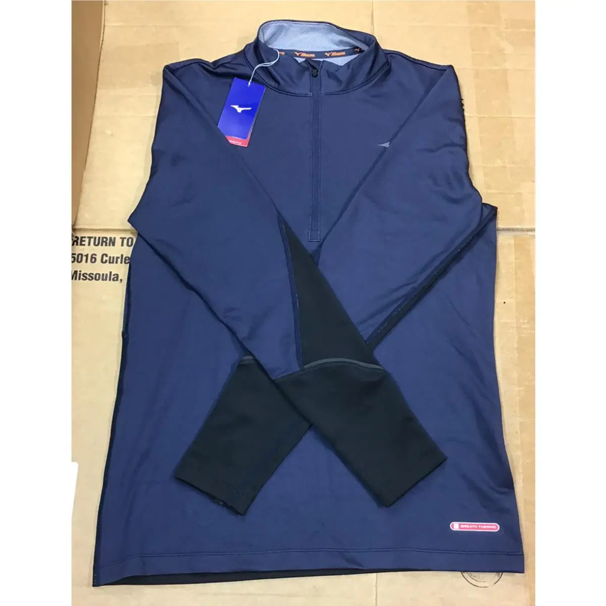 Mizuno clothing - Breath Thermo - Breath Thermo - Indigo Black 8