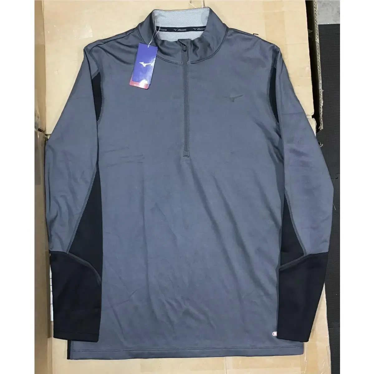 Mizuno clothing - Breath Thermo - Breath Thermo - Multicolor, s: Magnet Black 0