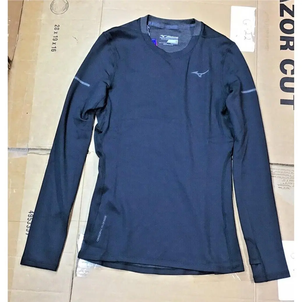 Mizuno Women`s Breath Thermo Long Sleeve Black L23
