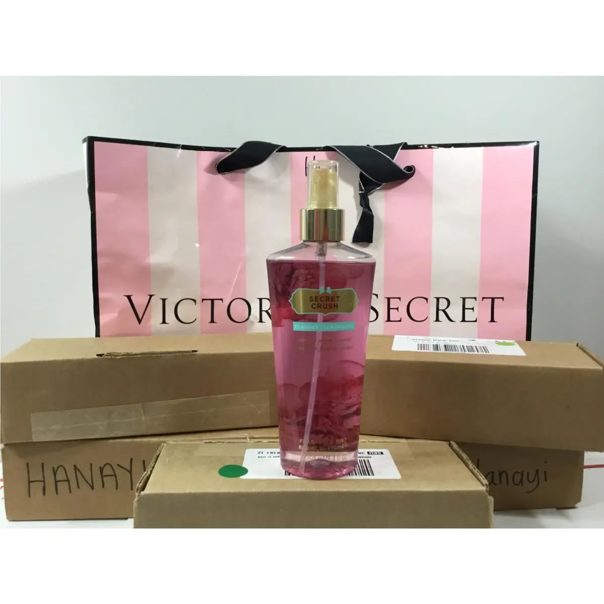 Victoria`s Secret Secret Crush Peony Peach Blossom Fragrance Mist - See Desc