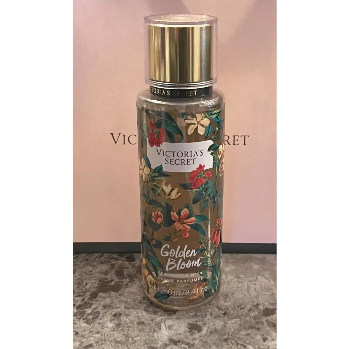 Victoria`s Secret Golden Bloom Fragrance Body Mist Spray 8.4 FL OZ Rare