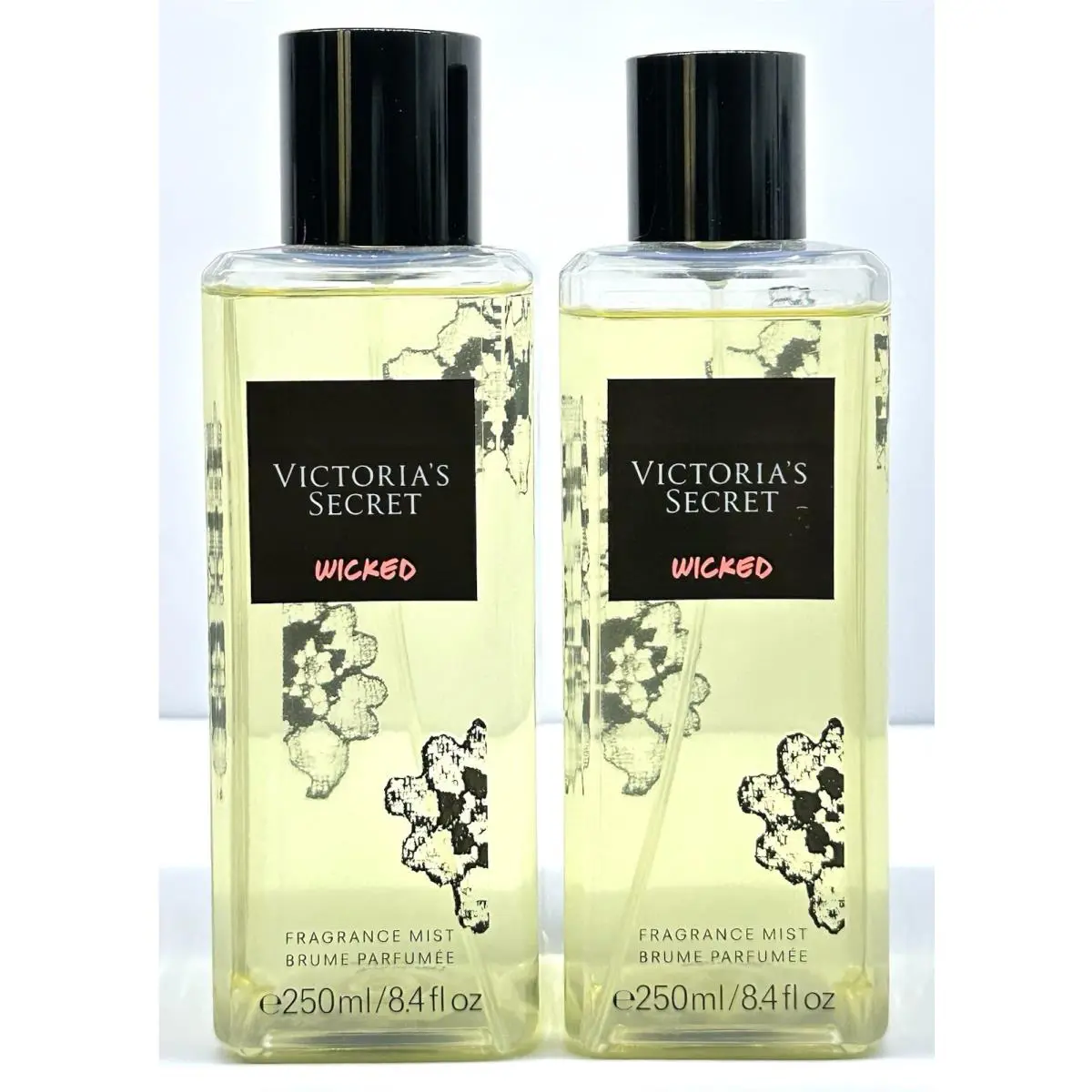 2 Pc Victoria`s Secret Wicked Edp 3.4 Fl Oz and Fragrance Mist 8.4