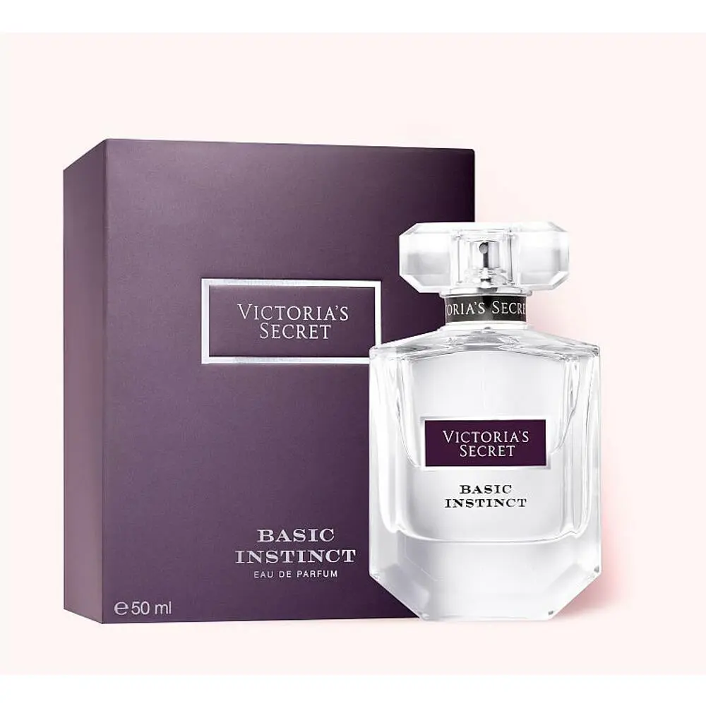 Basic Instinct Eau de Parfum Victoria`s Secret 1.7oz Apricot Plum Wine Gardenia