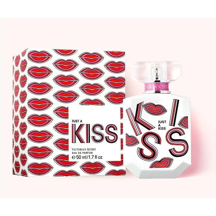 Just A Kiss Eau de Parfum Victoria`s Secret 1.7 oz Peony Peppercorn Floral Soft