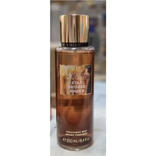 Victoria’s Secret Star Smoked Amber Fragrance Body Mist Spray Splash 8.4 oz