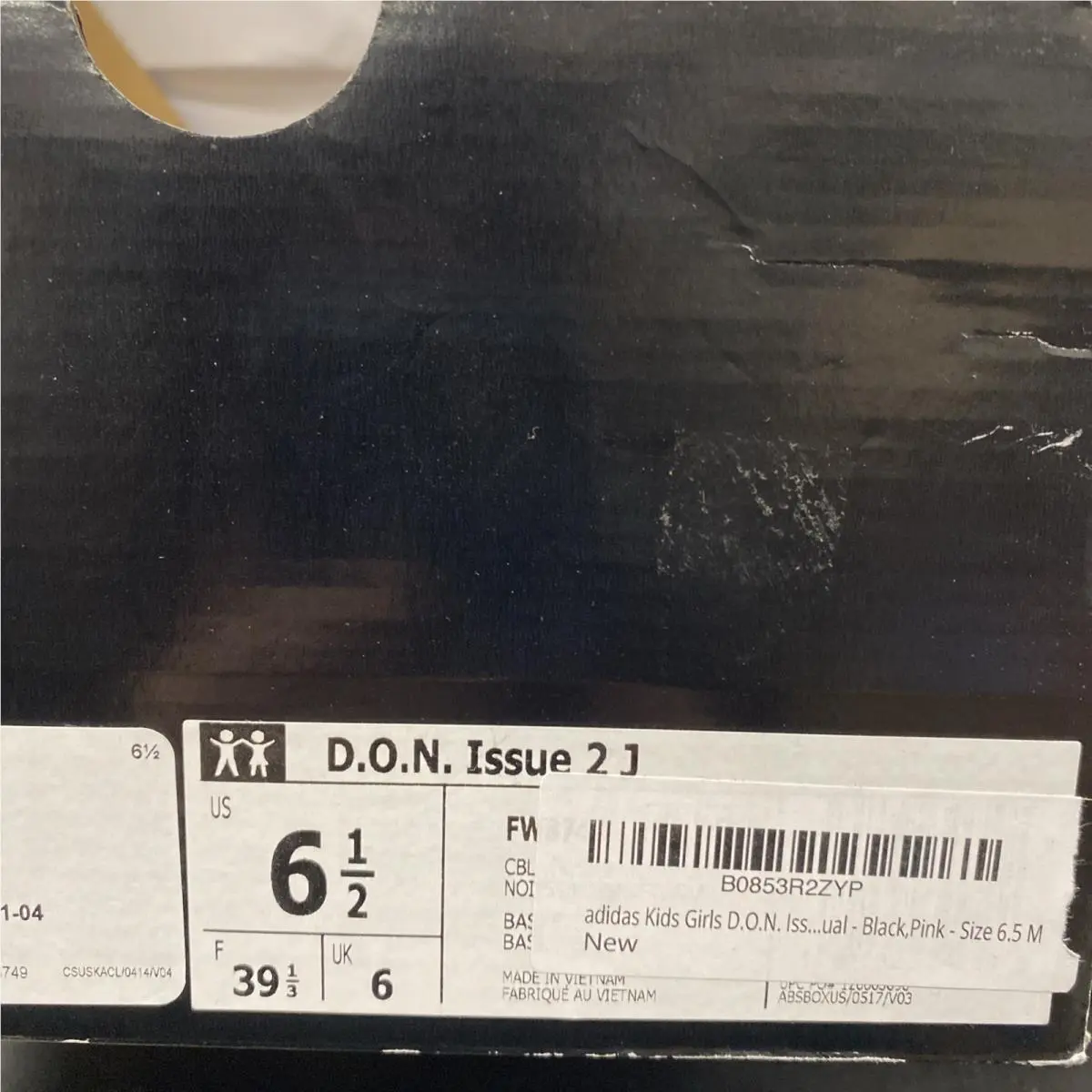 Adidas shoes - adidas D.O.N. Issue #2 - Issue - FW8750 - Black 10