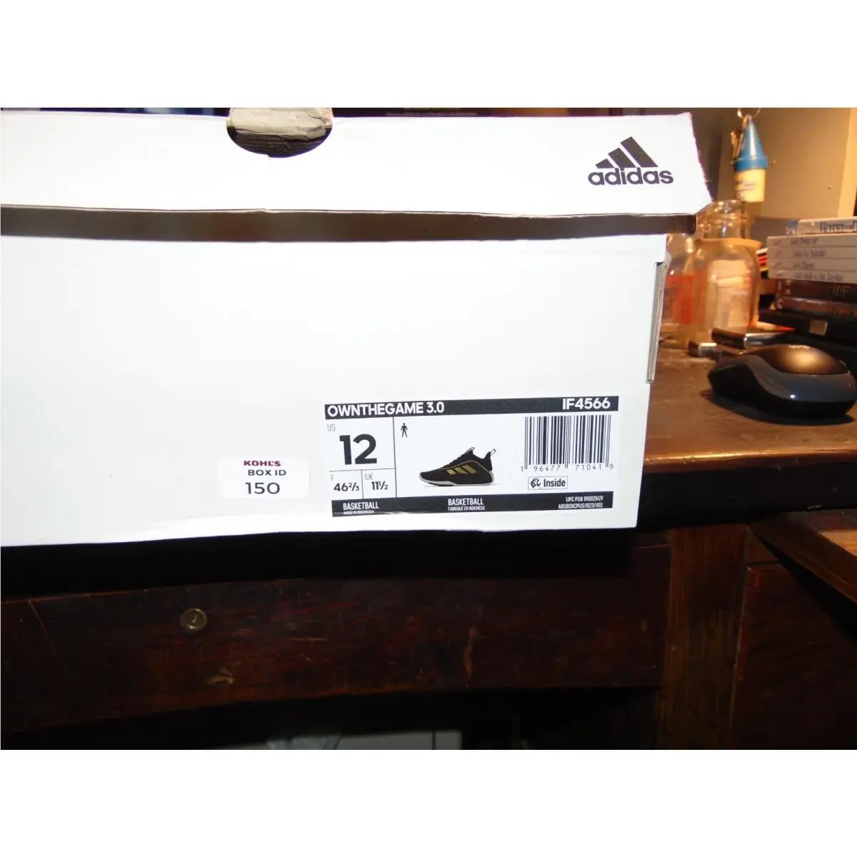 Adidas shoes - adidas Core - Core - IF4566 - BLACK /GOLD (UPC: 196477710419) 5