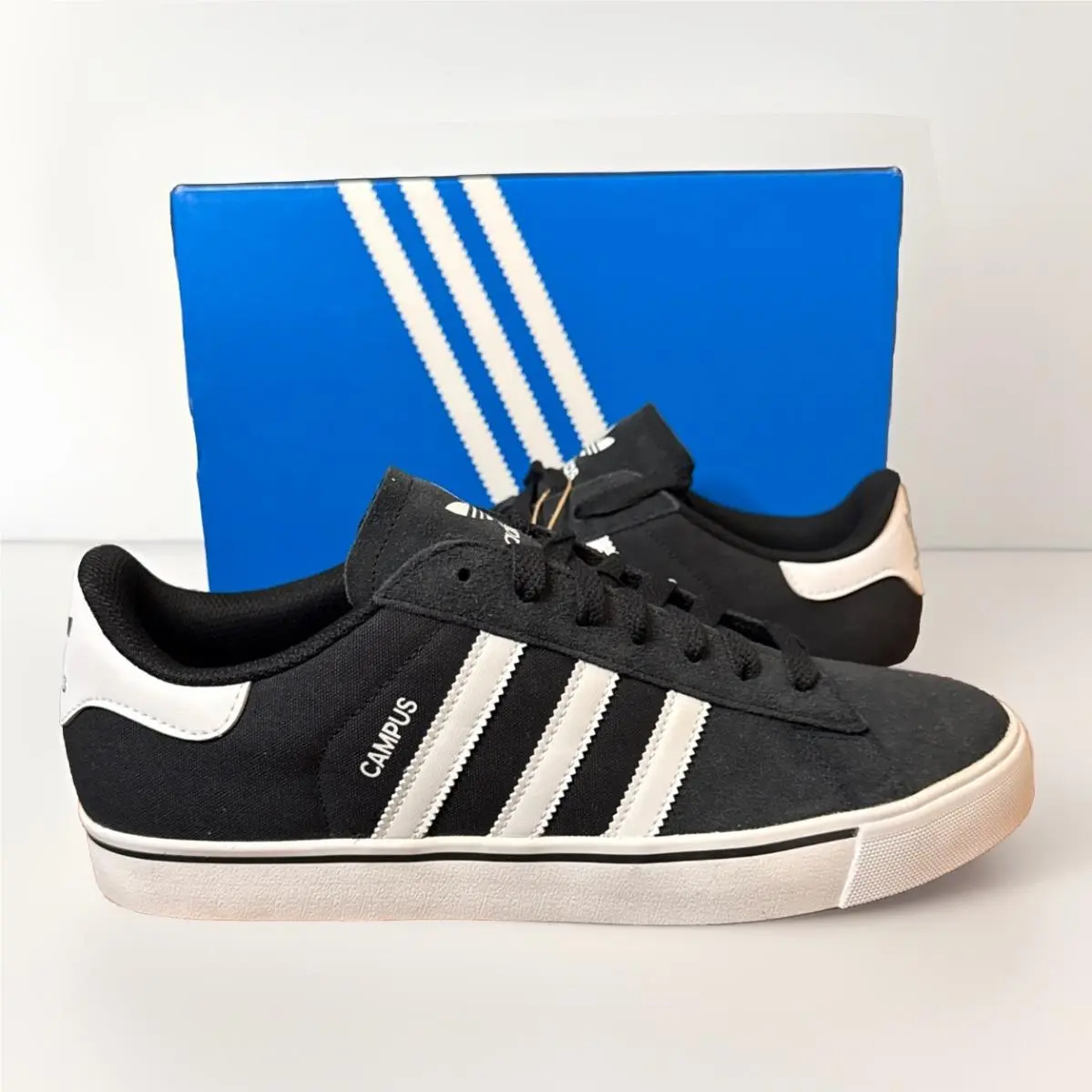 Adidas shoes - adidas Campus - Campus - ID1372 - Black, Manufacturer: Core Black/Cloud White/Gum (UPC: 196478195109) 18