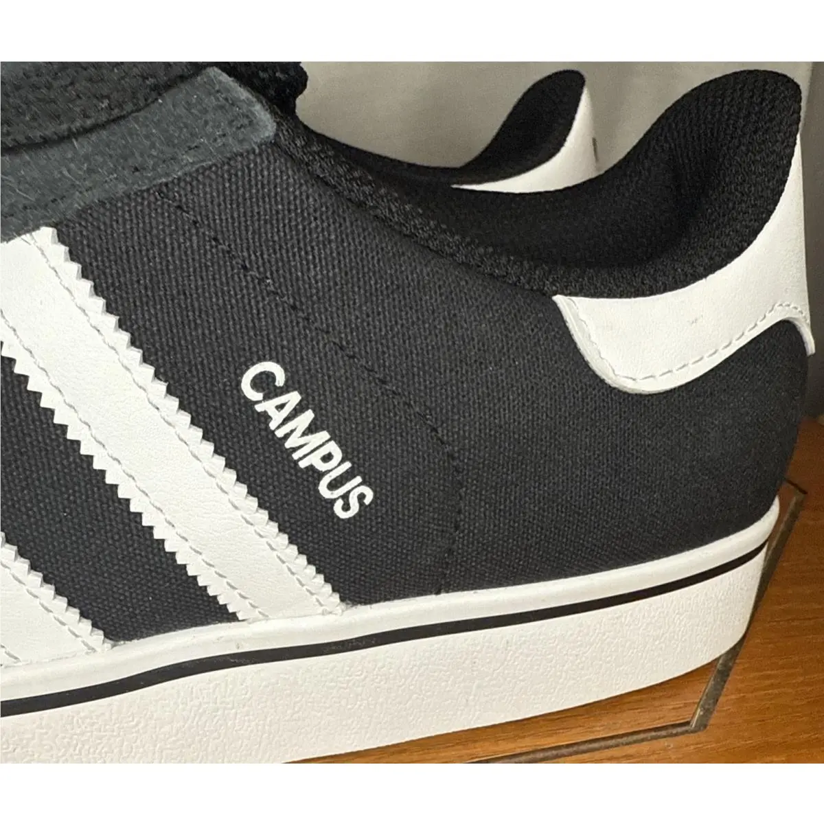 Adidas shoes - adidas Campus - Campus - ID1372 - Black, Manufacturer: Core Black/Cloud White/Gum (UPC: 196478195109) 7