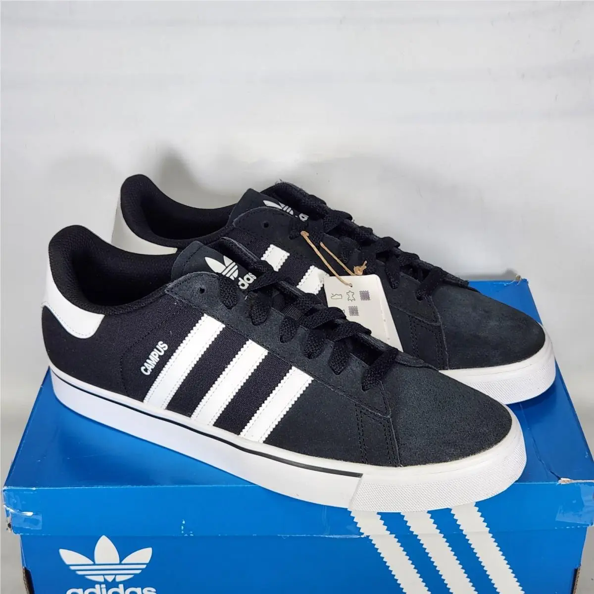 Adidas shoes - adidas Campus - Campus - ID1372 - Black, Manufacturer: Core Black/Cloud White/Gum (UPC: 196478195109) 0