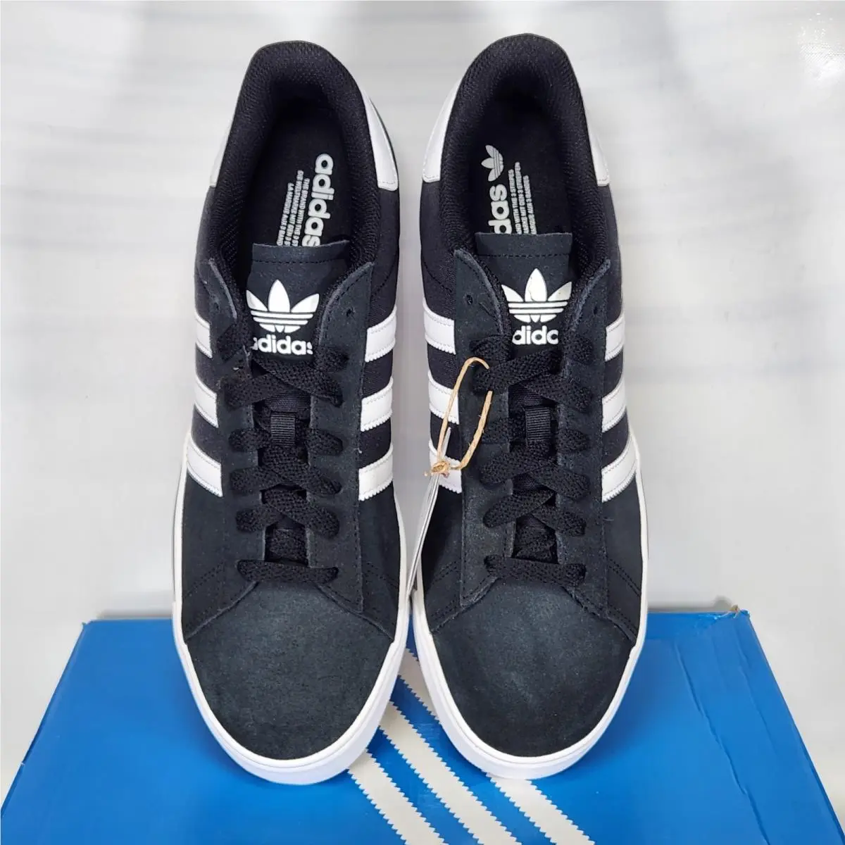 Adidas shoes - adidas Campus - Campus - ID1372 - Black, Manufacturer: Core Black/Cloud White/Gum (UPC: 196478195109) 1
