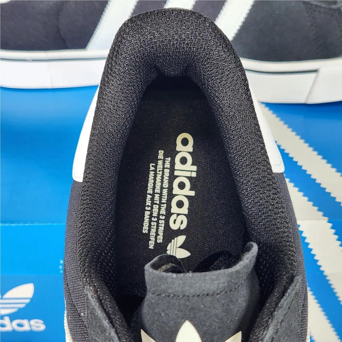 Adidas shoes - adidas Campus - Campus - ID1372 - Black, Manufacturer: Core Black/Cloud White/Gum (UPC: 196478195109) 3