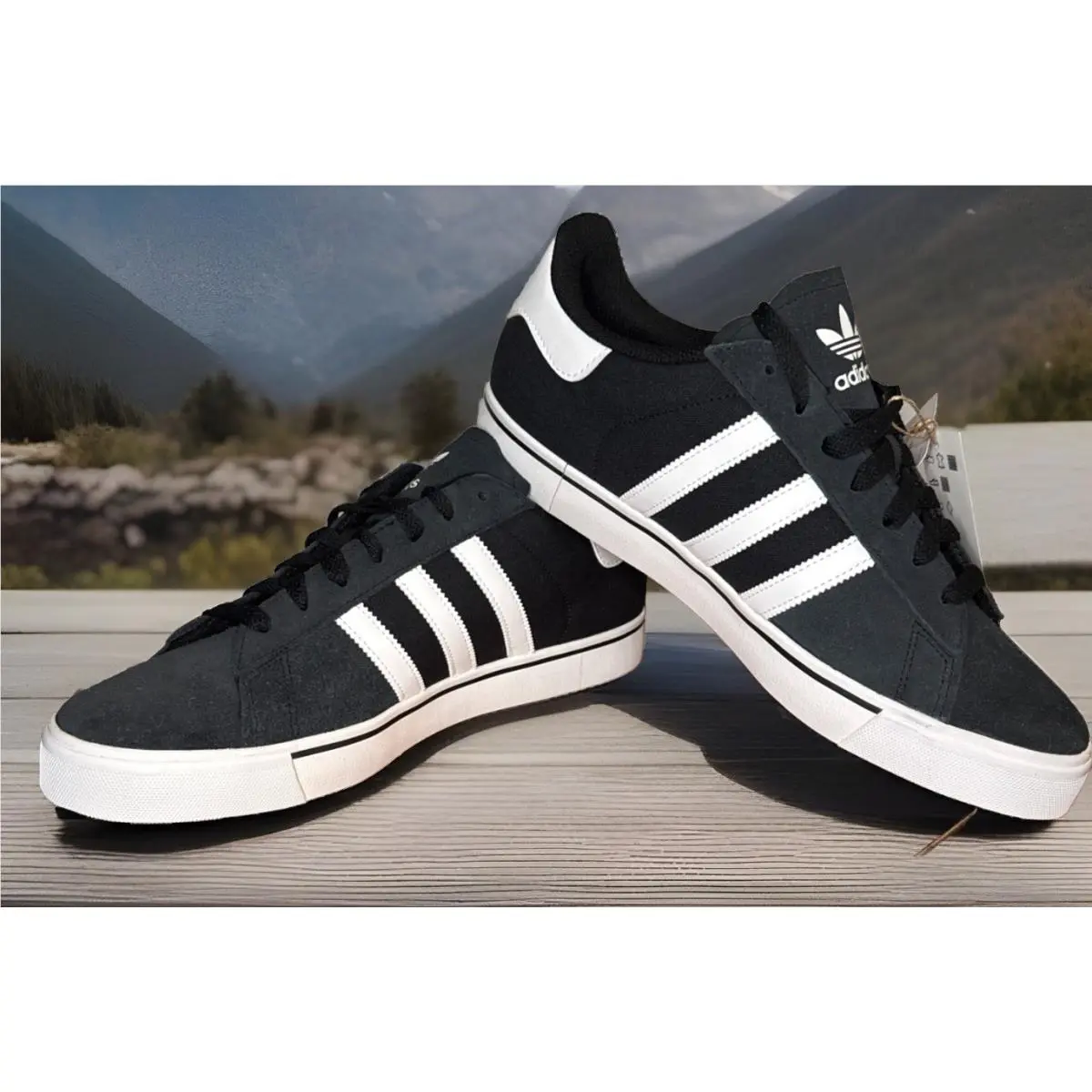 Adidas shoes - adidas Campus - Campus - ID1372 - Black, Manufacturer: Core Black/Cloud White/Gum (UPC: 196478195109) 0