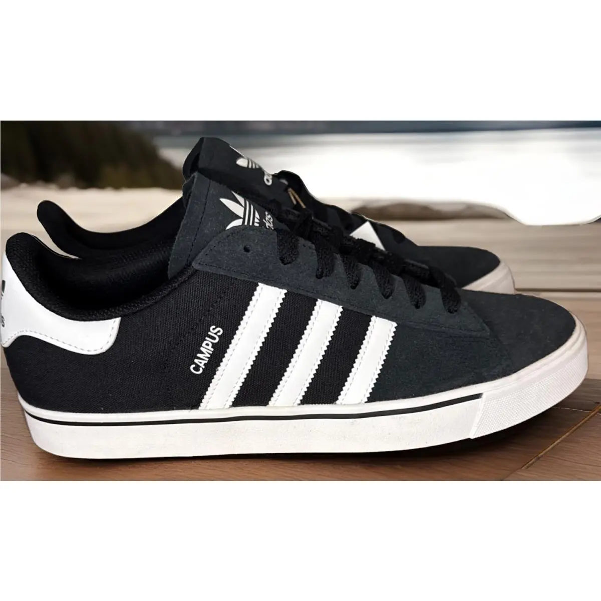 Adidas shoes - adidas Campus - Campus - ID1372 - Black, Manufacturer: Core Black/Cloud White/Gum (UPC: 196478195109) 4