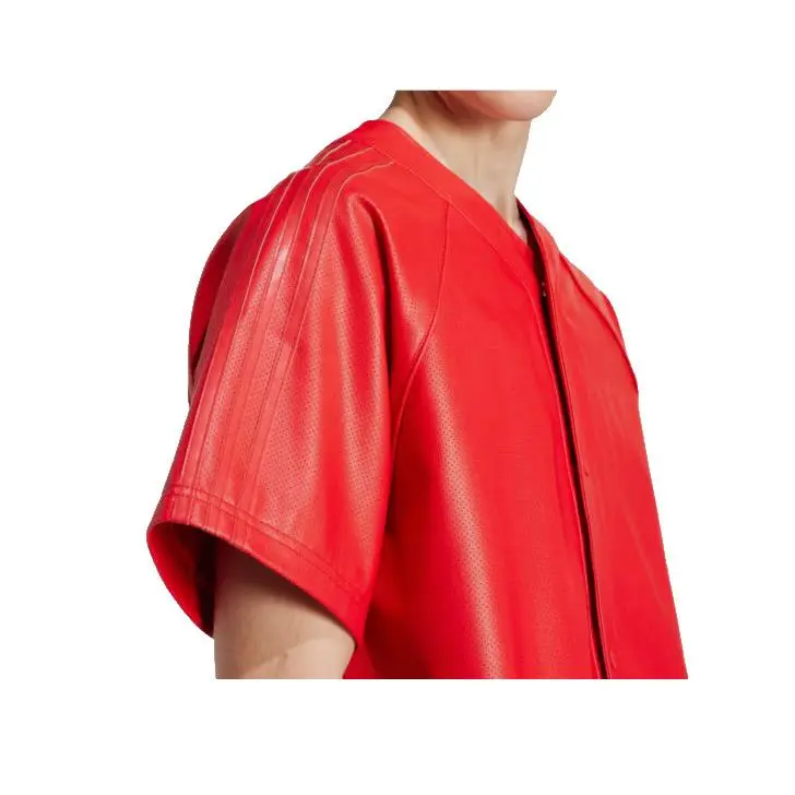Adidas clothing - Baseball Jersey - Baseball Jersey - Red (UPC: 197615742248) 0