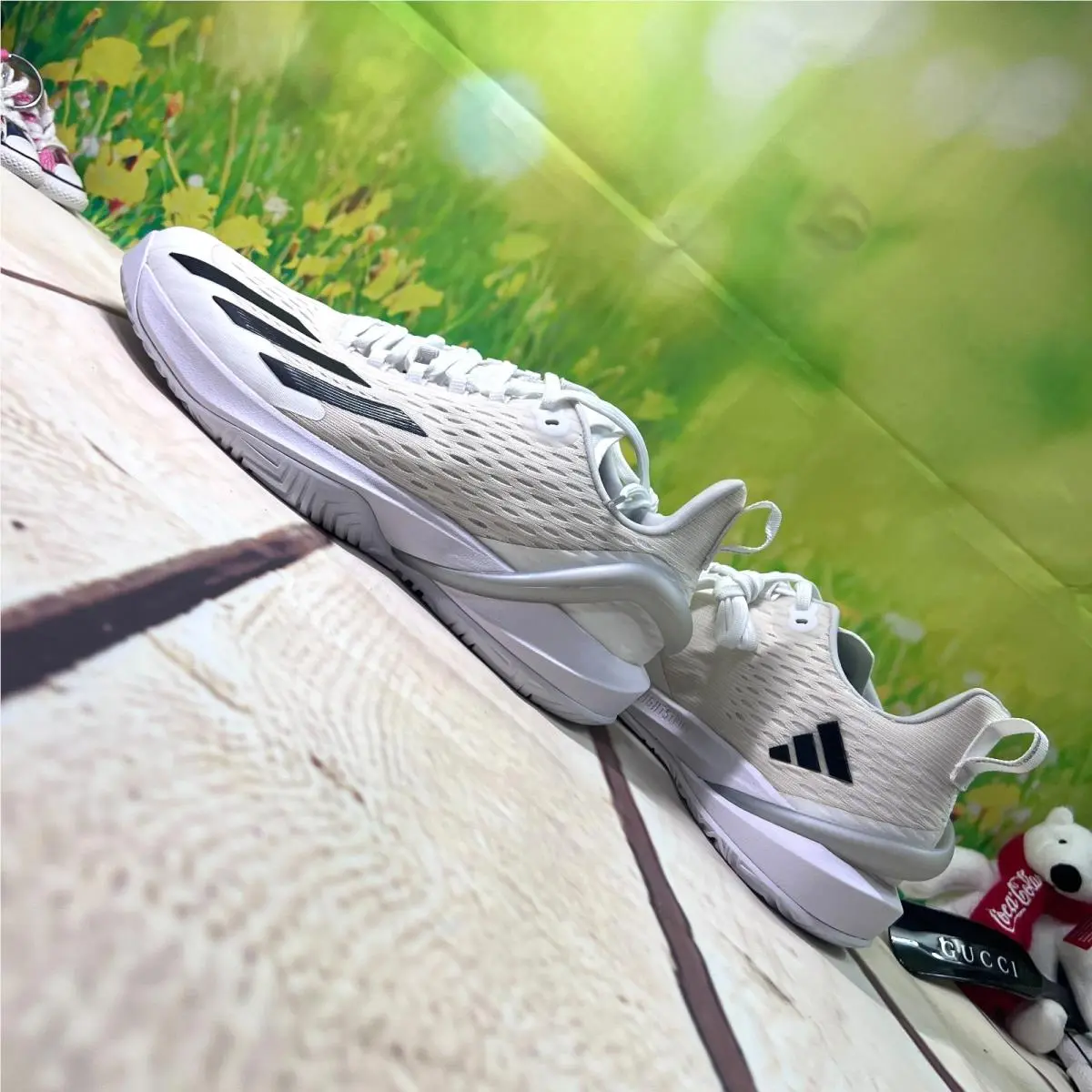 Adidas Adizero Cybersonic White Black Unisex Casusl Shoes Running IG9514 US7.5