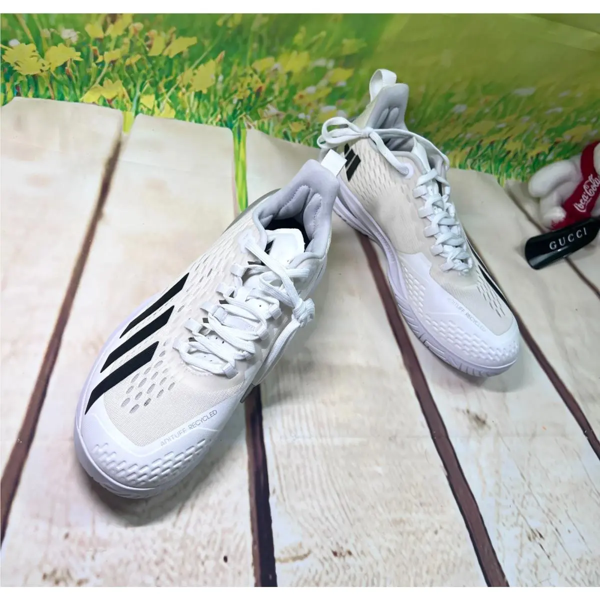 Adidas shoes - adidas Adizero Cybersonic - Adizero Cybersonic - IG9514 - Cloud White/Core Black/Matte Silver 0