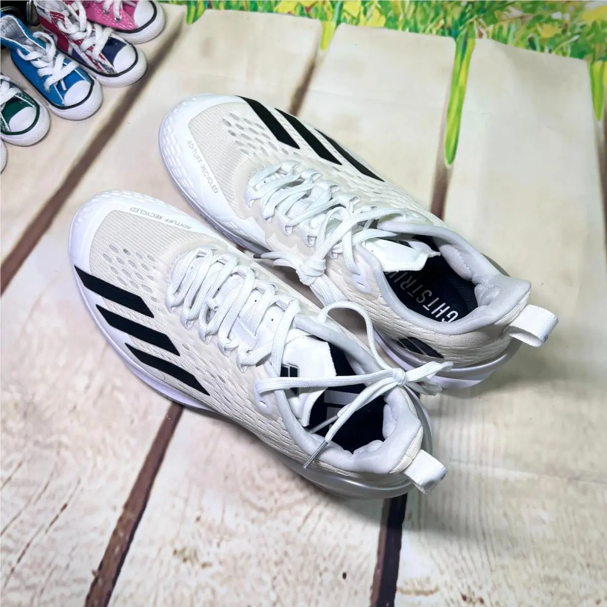 Adidas shoes - adidas Adizero Cybersonic - Adizero Cybersonic - IG9514 - Cloud White/Core Black/Matte Silver 2