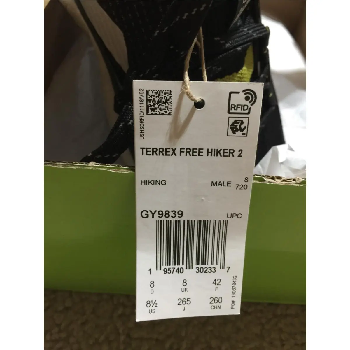 Adidas shoes - adidas TERREX Free Hiker - TERREX Free Hiker - GY9839 - Black 5