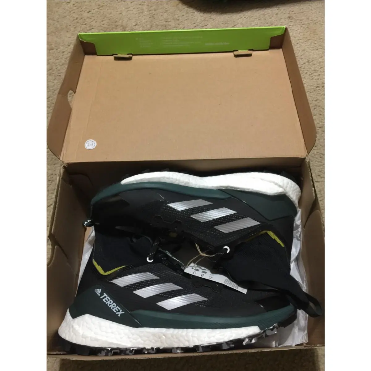 Adidas shoes - adidas TERREX Free Hiker - TERREX Free Hiker - GY9839 - Black 7