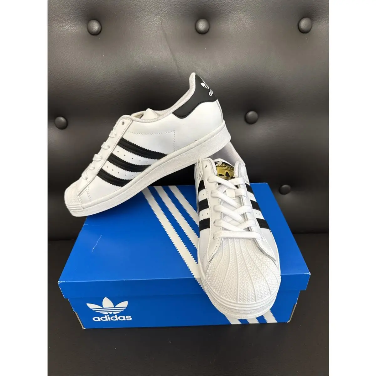 Adidas shoes - adidas Superstar - Superstar - White/Black/White, Main: White 1
