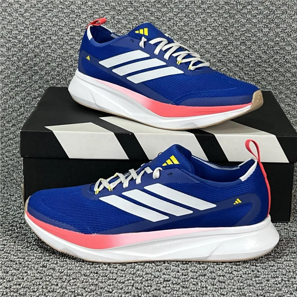 Adidas Jogit Men`s Size 10.5 Running Shoes Royal Blue White Athletic Sneakers