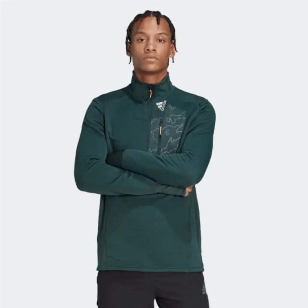 Adidas clothing - Adidas X-City Cold Ready - Cold Ready - HF6384 - Green, Exterior: Multicolor 12