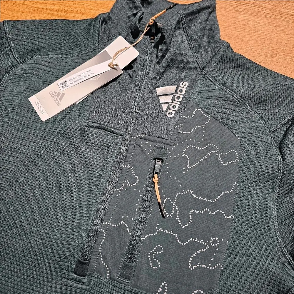 Adidas clothing - Adidas X-City Cold Ready - Cold Ready - HF6384 - Green, Exterior: Multicolor 2
