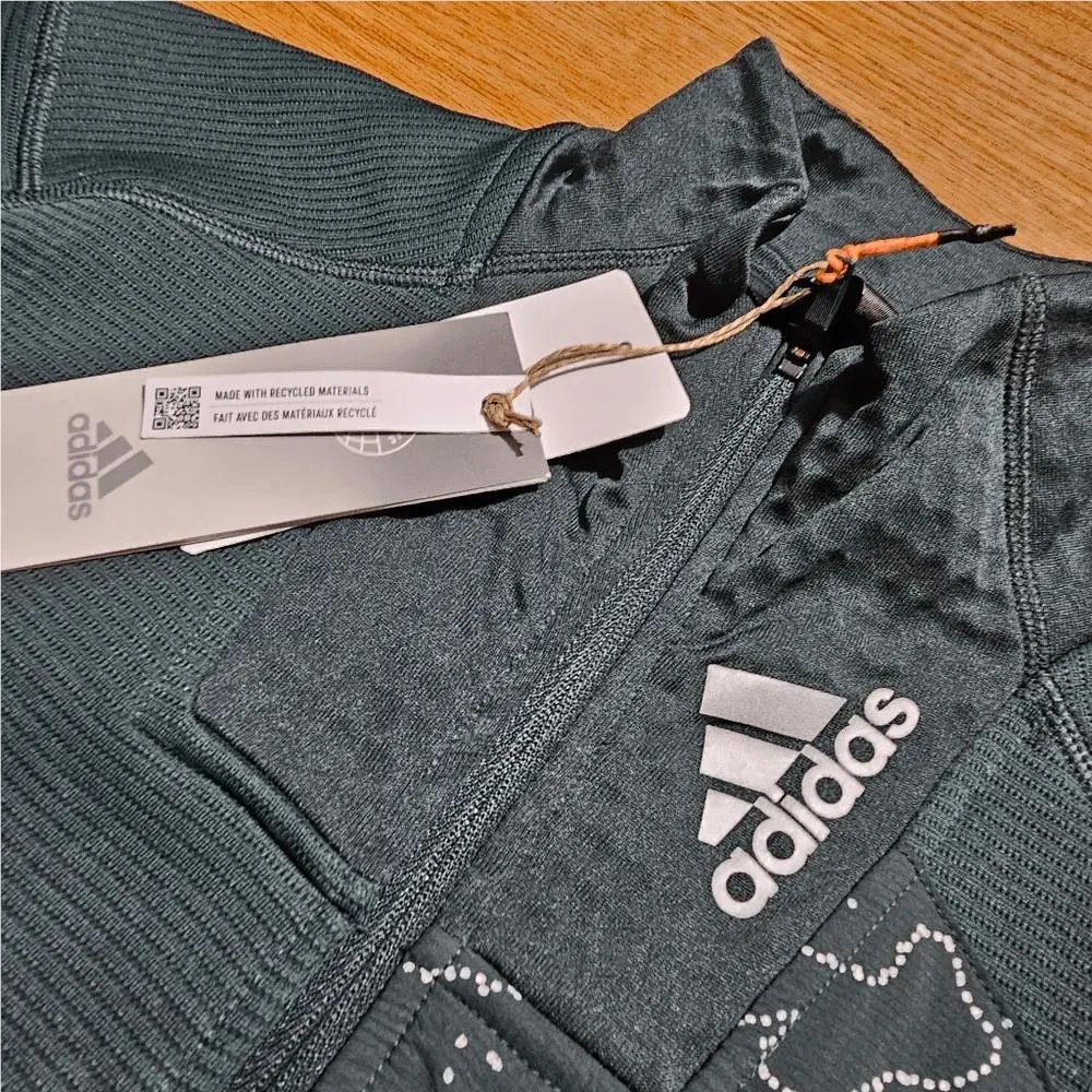 Adidas clothing - Adidas X-City Cold Ready - Cold Ready - HF6384 - Green, Exterior: Multicolor 4