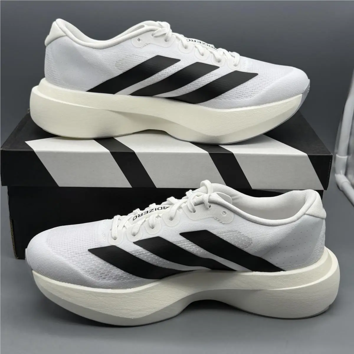 Adidas shoes - Adidas Adizero Evo SL - Adizero Evo - JH6208 - Black (UPC: 0197613208197) 1