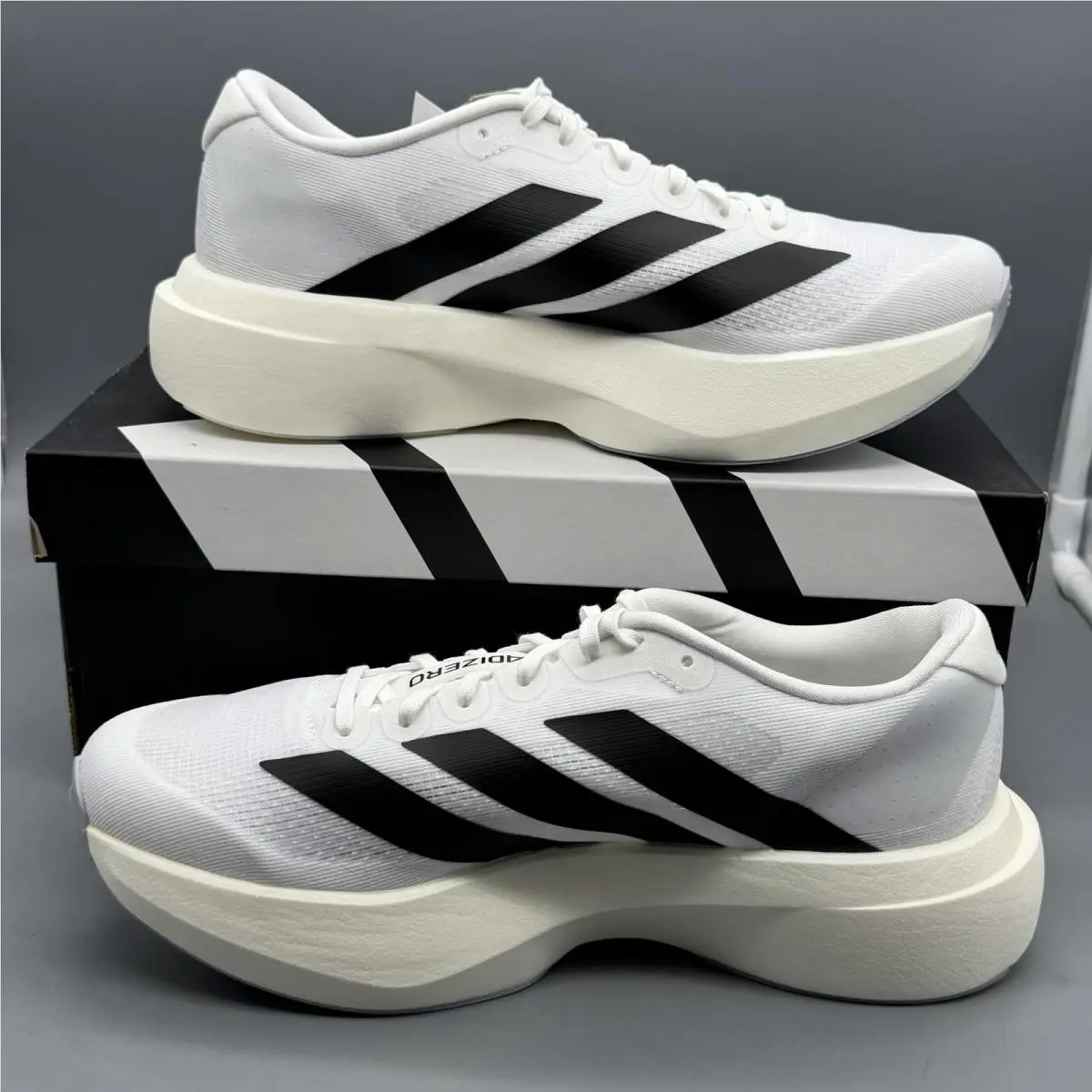 Adidas shoes - Adidas Adizero Evo SL - Adizero Evo - JH6208 - Black (UPC: 0197613208197) 1