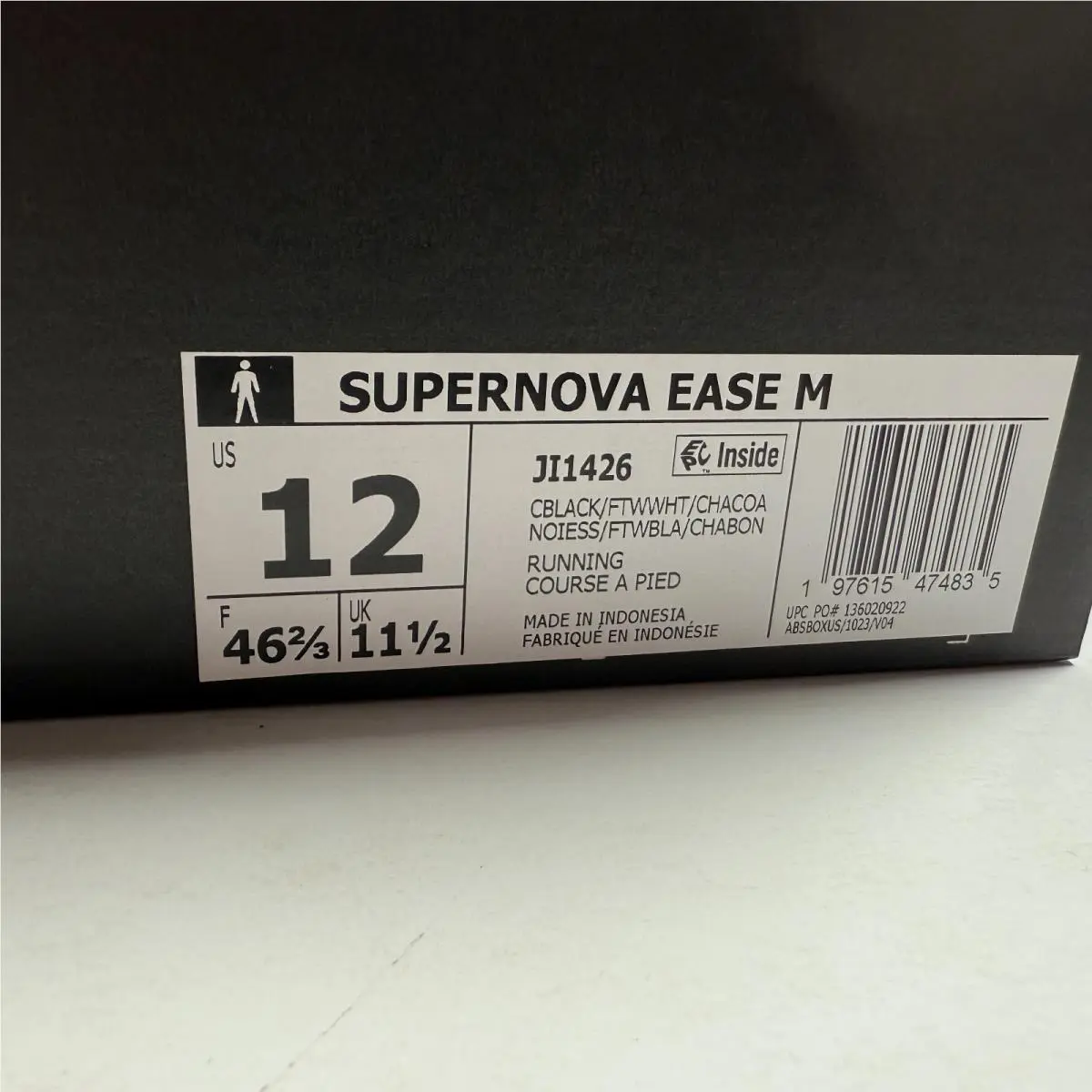 Adidas shoes - adidas Supernova - Supernova - JI1426 - Black 0