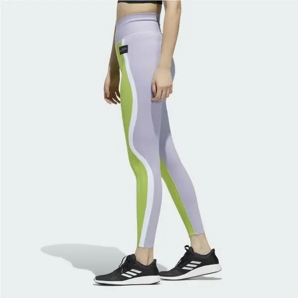 Adidas clothing - adidas Primeknit Fine Tights - Primeknit Fine Tights - GD9401 - Purple (UPC: 191980106636) 2