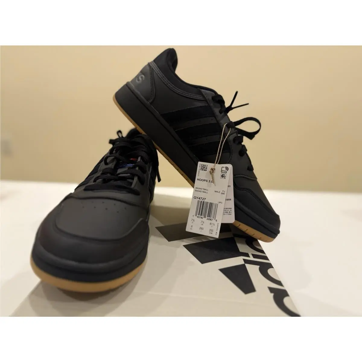 Adidas shoes - adidas Hoops - Hoops - GY4727 - Black (UPC: 195740324384) 3