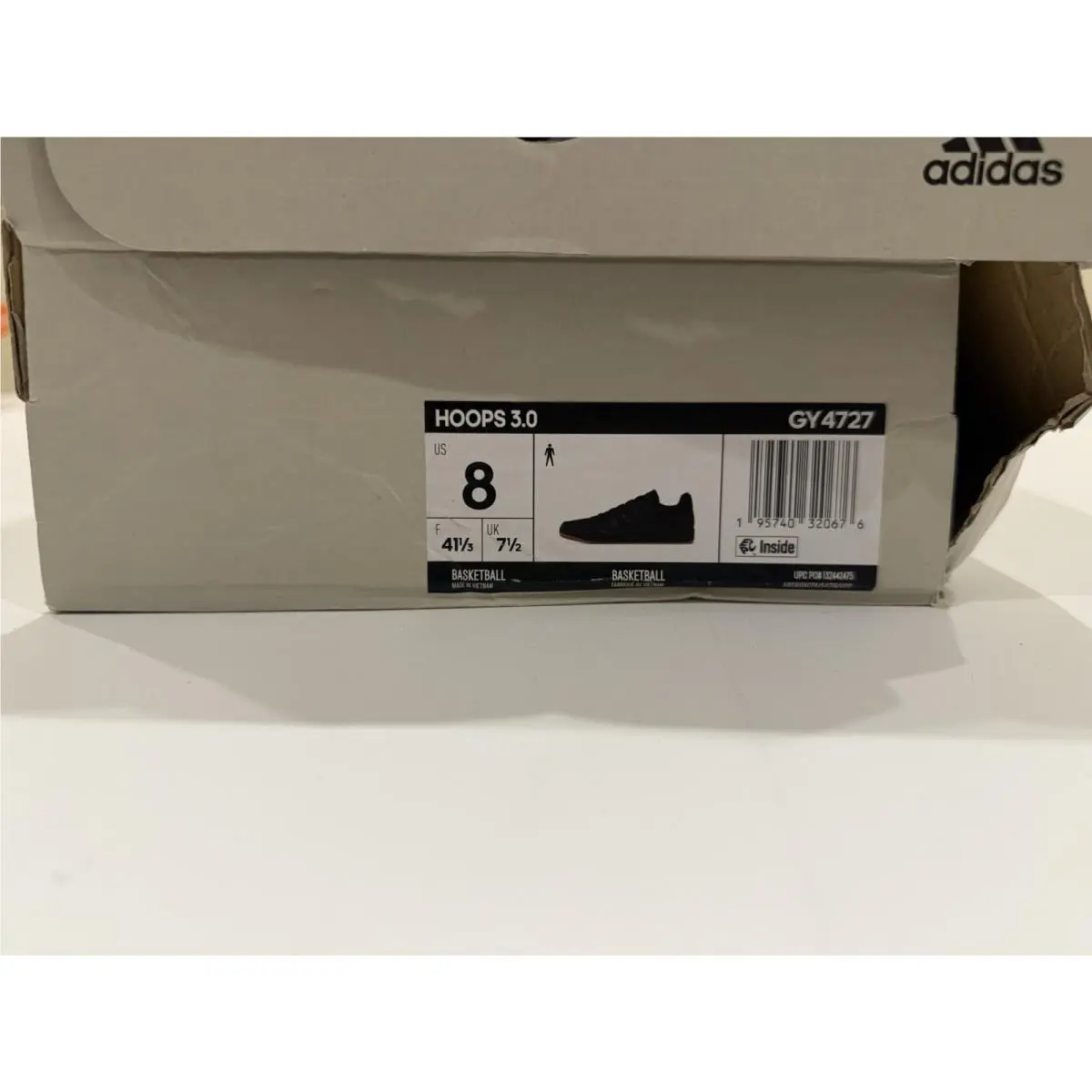 Adidas shoes - adidas Hoops - Hoops - GY4727 - Black (UPC: 195740324384) 5