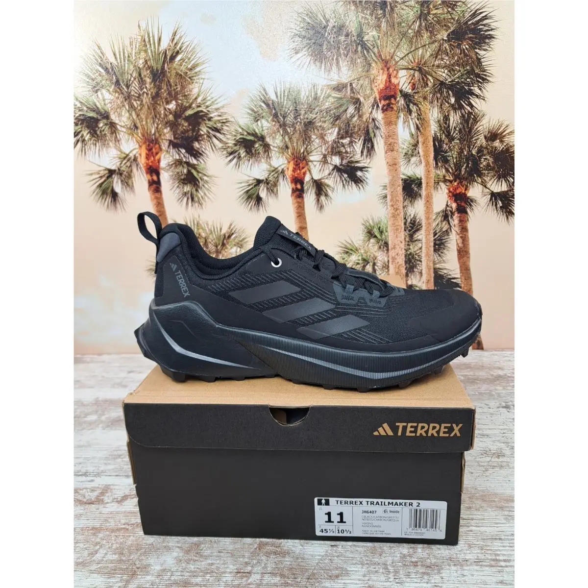 Adidas shoes - Adidas Terrex Trailmaker 2.0 - Terrex Trailmaker - JH6407 - Black 6