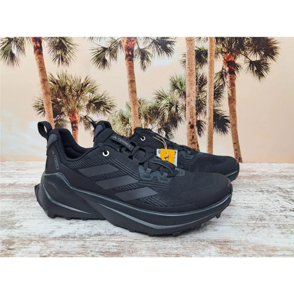 Adidas Terrex Trailmaker 2.0 Triple Black Trail Hiking Shoes Men`s Size 11
