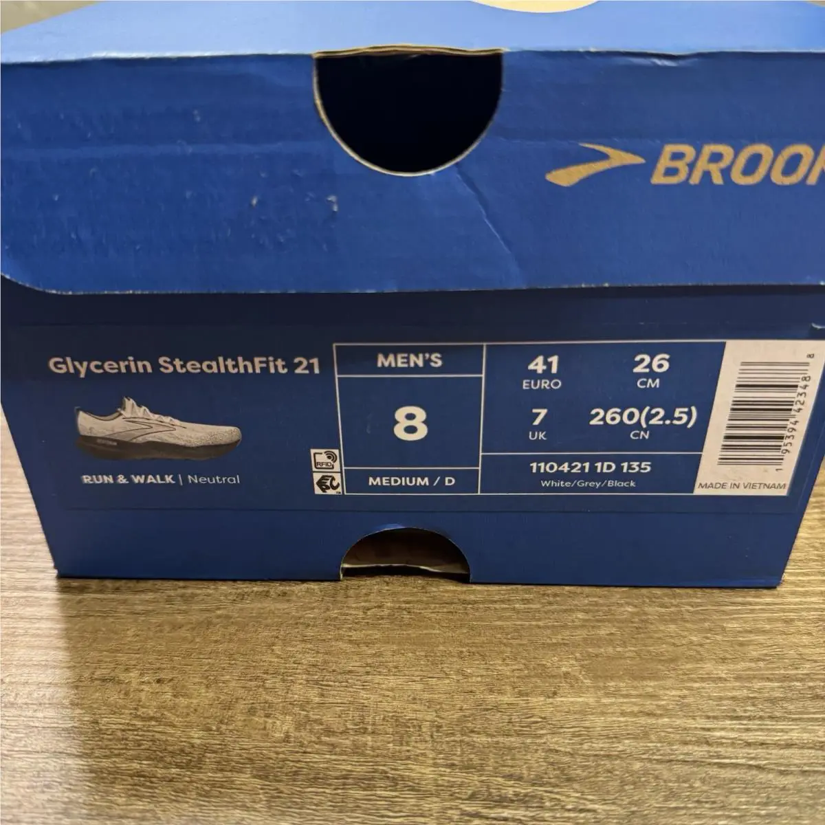 Brooks shoes - Brooks Glycerin StealthFit 21 - Glycerin StealthFit - 110421-1D-135 - White 0