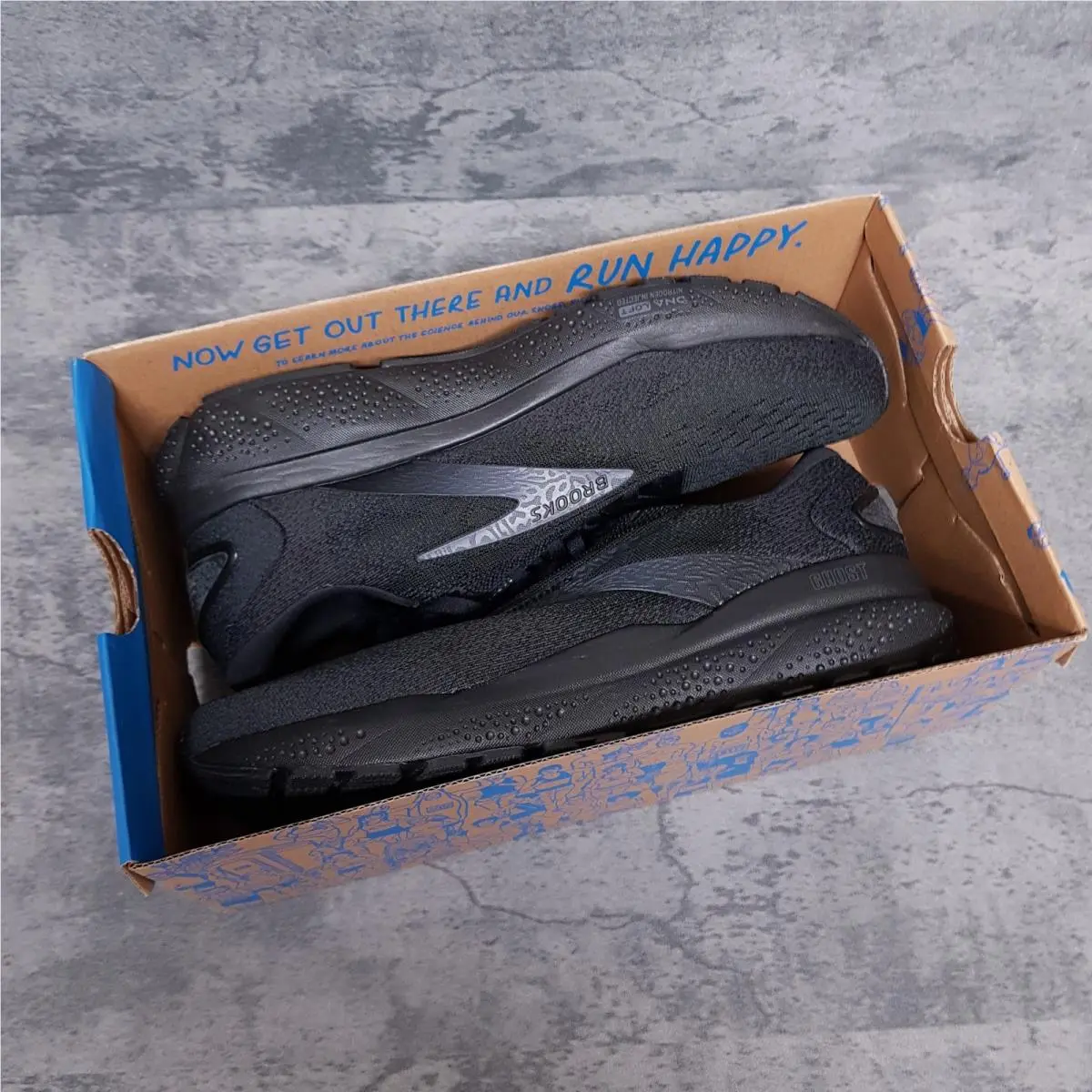 Brooks shoes - Brooks Ghost 16 Wide - Ghost Wide - 120407-1D-020 - Black 4