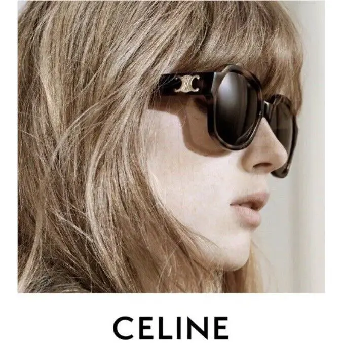 Celine Women`s Sunglasses CL40189I 53E Tortoise 56mm 56-18-140 Oversized