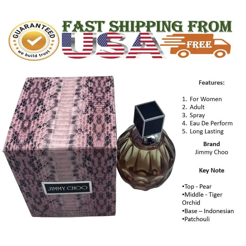 Perfume For Women By  Eau De Perform Edp Spray 3.3 Oz. Great For Gift New Unsealed Box, Not used by Jimmy Choo