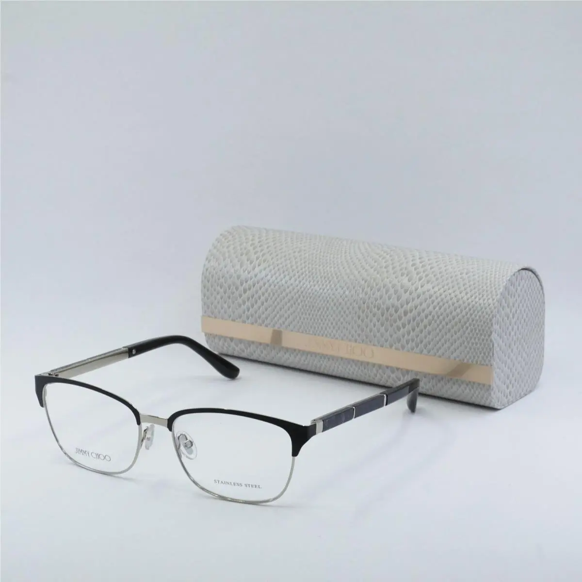 JC192 0003 00 Matte Black 54mm Eyeglasses by Jimmy Choo