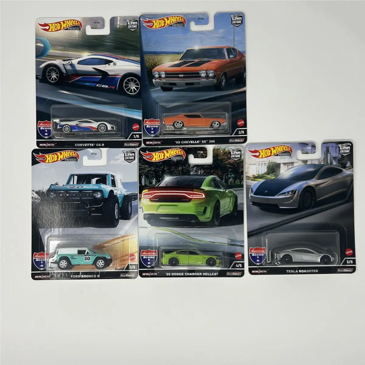 2022 Hot Wheels Car Culture American Scene Set of 5