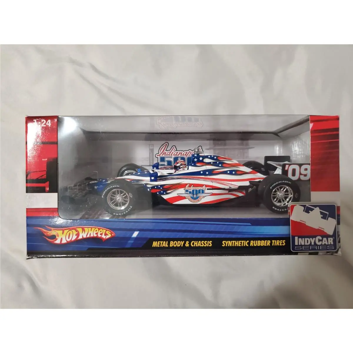 Mattel Hot Wheels 2009 Indy 500 Event Car Centennial Era 1:24 Die-cast Rare