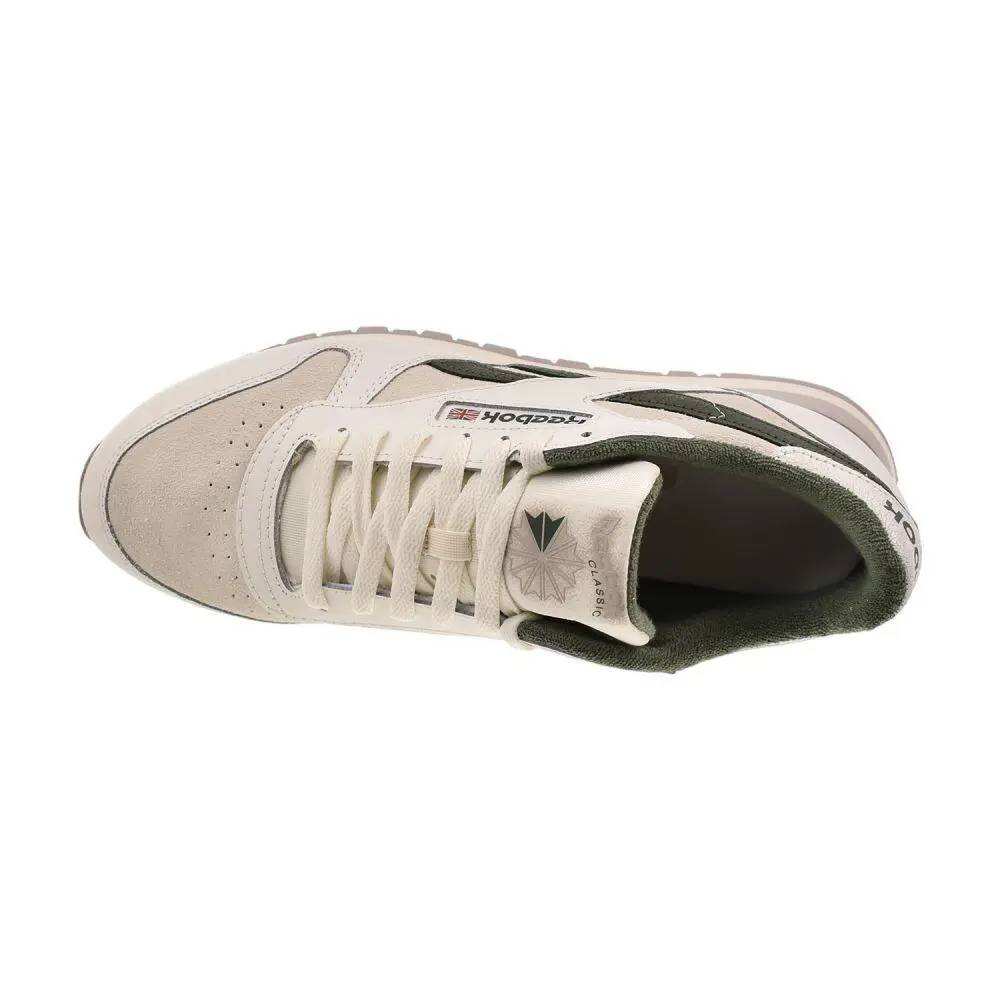 Reebok shoes - Chalk/Chalk/Green 3