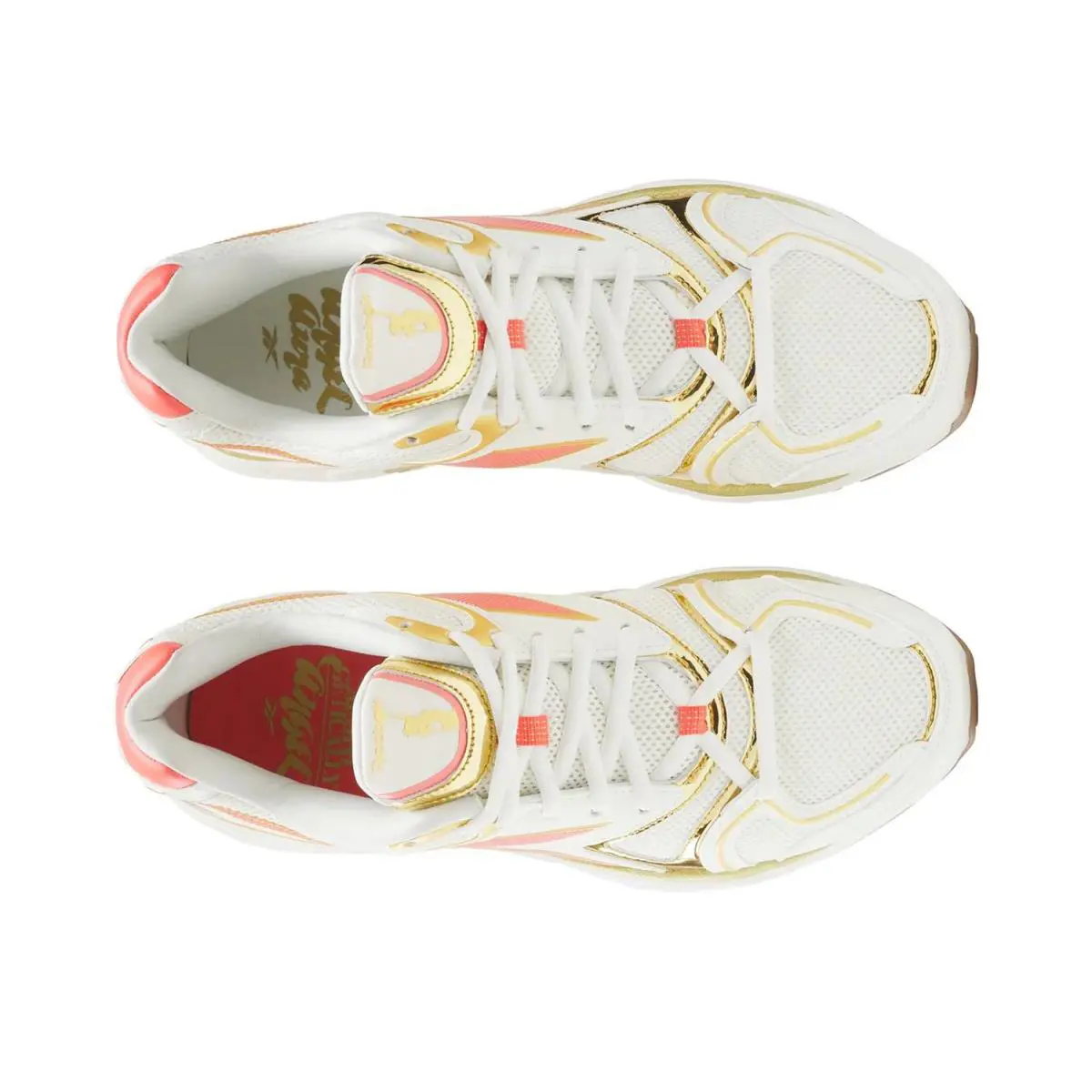Reebok shoes - White/Orange 3
