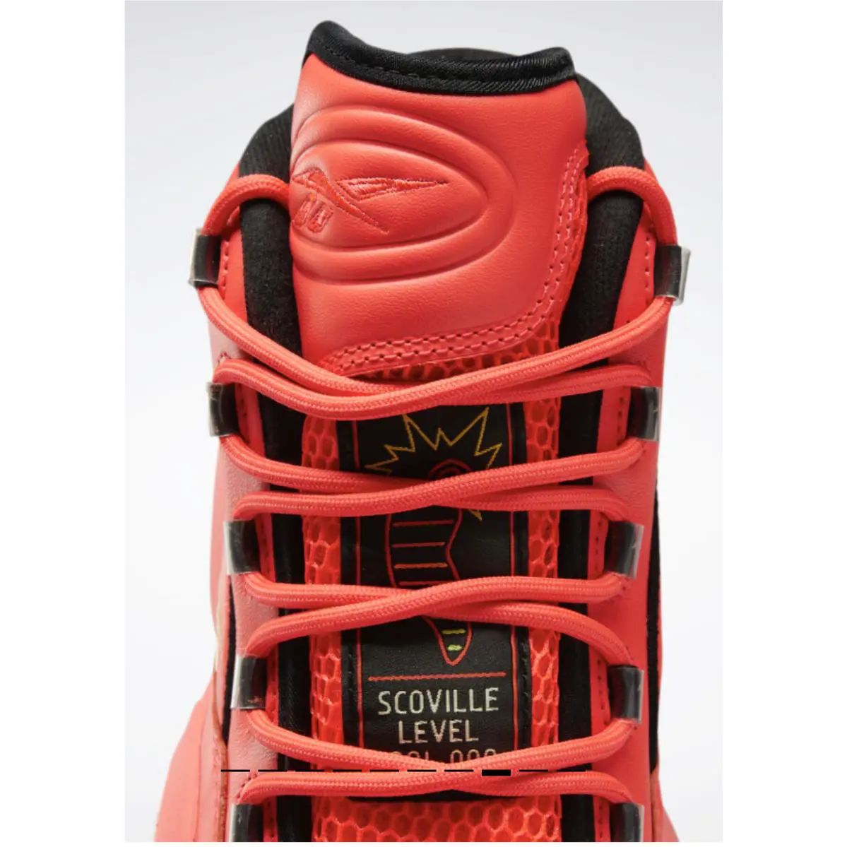 Reebok shoes - Reebok Question Mid - Question Mid - GV7093 - Red / Black / Yellow Filament, Manufacturer: Red / Black / Yellow Filament 6