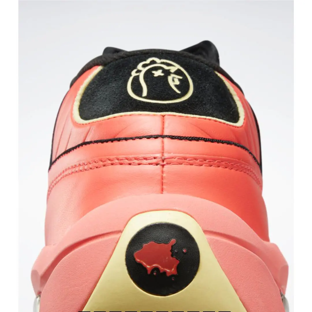 Reebok shoes - Reebok Question Mid - Question Mid - GV7093 - Red / Black / Yellow Filament, Manufacturer: Red / Black / Yellow Filament 19