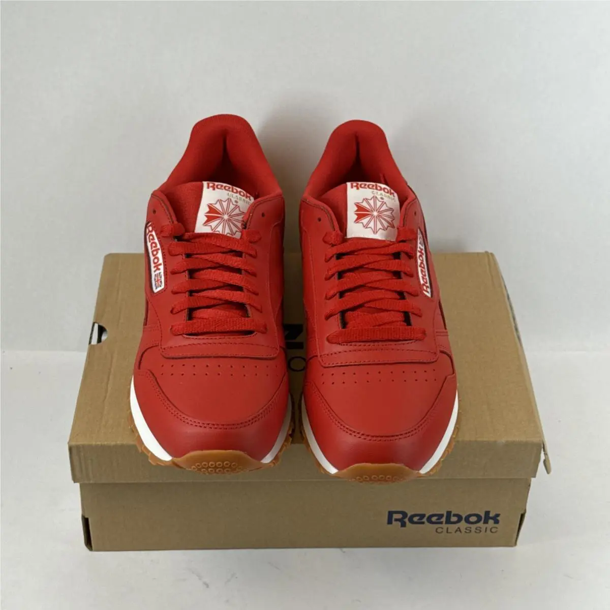 Reebok shoes - Reebok Classic Leather - Classic Leather - AR1215 - Red 0