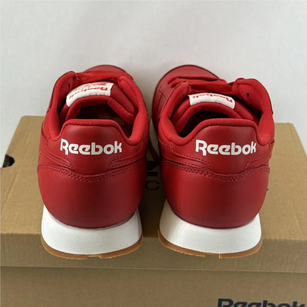 Reebok shoes - Reebok Classic Leather - Classic Leather - AR1215 - Red 2